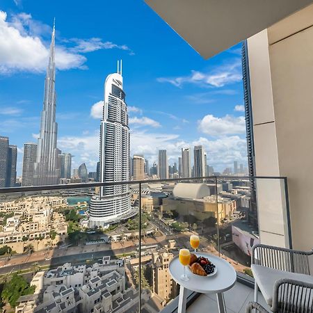 Smartstay At Burj Royale - Full Burj Khalifa View - Brand New Luxury Apartments Дубай Екстериор снимка